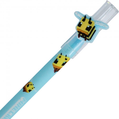 Ручка гел. "Yes" №420396 Minecraft Spring "пиши-стирай" 0,5мм синя(36)