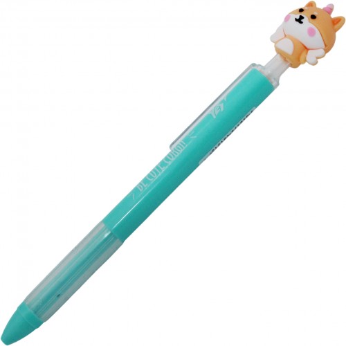 Ручка авт. масл. "Yes" №412104 Cute animals 0,7мм синя(36)