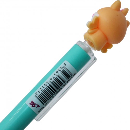 Ручка авт. масл. "Yes" №412104 Cute animals 0,7мм синя(36)