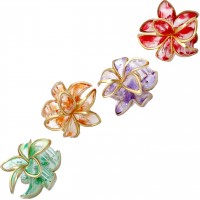 Краб пласт. "Великі квіти" 8см №2-8-18(12)