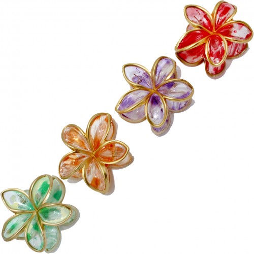 Краб пласт. "Великі квіти" 8см №2-8-18(12)