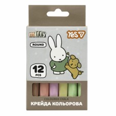 Крейда кольор. "Yes" №400564 12шт круг. Miffy(24)(144)