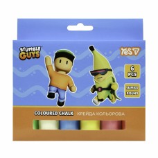 Крейда кольор. "Yes" №400573 6шт Jumbo Stumble Guys