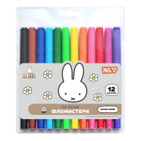Фломастери "Yes" 12кольор. "Miffy" №650604