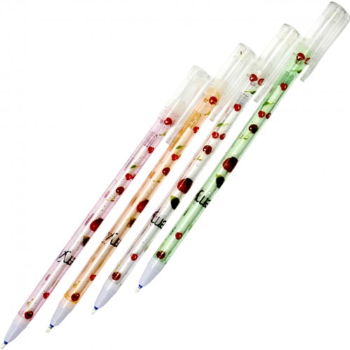 Ручка гел. "J.Otten" №A13 "Cherry" "пиши-стирай" 0,5мм синя mix №88706 (12)(144)(1728)