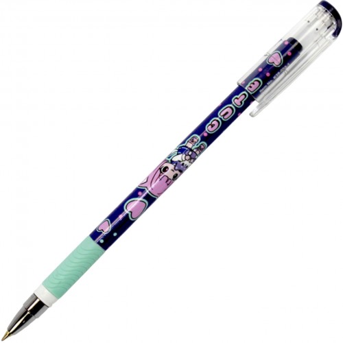 Ручка кульк. "Kite" №K26-032-1 Be Friends 0,5мм синя(24)(192)