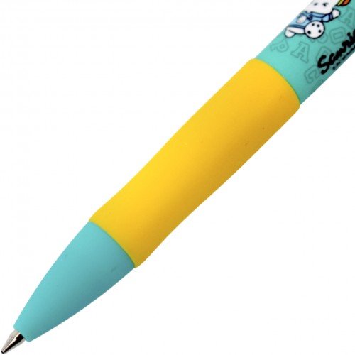 Ручка авт. кульк. "Kite" №PC26-039 PC 0,5мм синя(28)(1260)