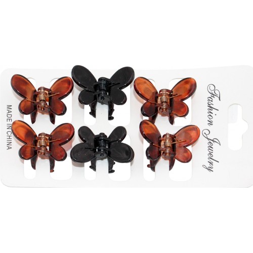 Набір крабів 2,5см асорті (6шт) №14-7,5-18(12)