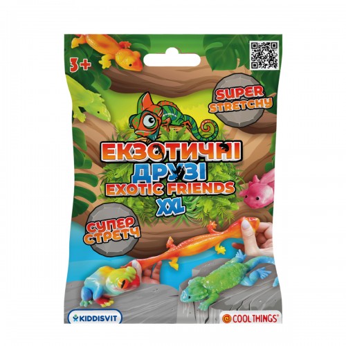 Іграшка-сюрприз у кулі "Cool Things – Екзотичні лрузі №RR005/Кідді Світ/(1)(16)