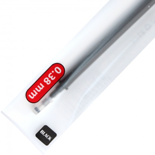 Стрижень гел. "Norma" №347-09N "пиши-стирай" 0,38мм чорн. (20)(240)