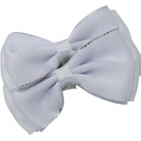 Набір заколок "Бантики білі" №122-5-18(1)