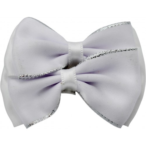 Набір заколок "Бантики білі" №122-5-18(1)