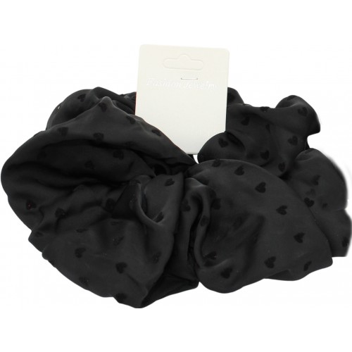 Резинка чорна,коричнева в горох і серце №1-16-18(12)