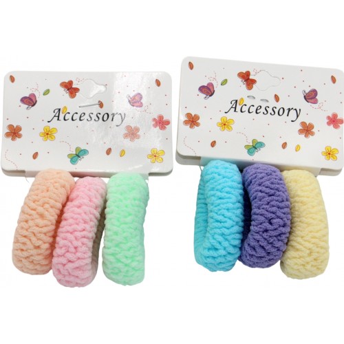 Набір резинок мікрофібра кольор. №29-2,5-18(12)