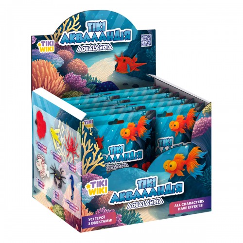 Стретч-іграшка "Tiki Wiki Max" Тікі Акваландія №SQ001/КіддіСвіт/(1)(12)