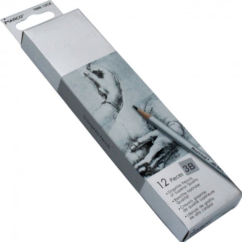 Олівець графітний Marco 3B (12) (144) (2880) FM7000DM-12CB 