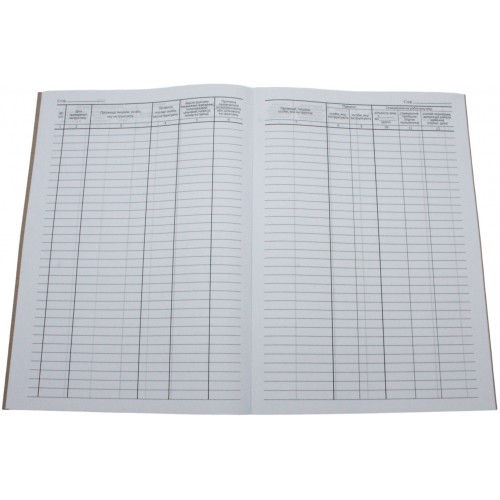 Журнал реєстрації інструкцій з питань охорони праці А4 50арк. офс. м'яка обкл. №ЖЛО008