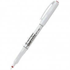 Маркер "Centropen" №2646/02 Non-Permanent OHP 0,6мм червоний(10)(200)