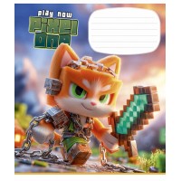 Зошит 12арк. кліт. Школярик ВД-лак №012-3749K(30)(300)