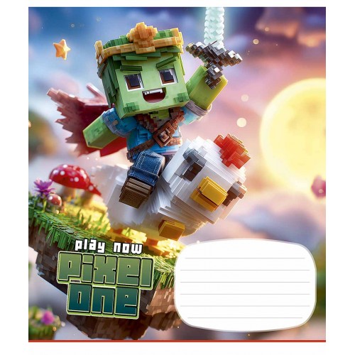 Зошит 12арк. кліт. Школярик ВД-лак №012-3749K(30)(300)