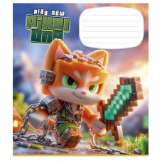 Зошит 12арк. кос.лін. Школярик ВД-лак №012-3749C(30)(300)