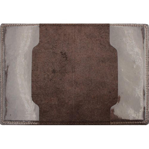 Обклад. на паспорт Україна напис в формі серця шкіра шокол. тисн. №54594