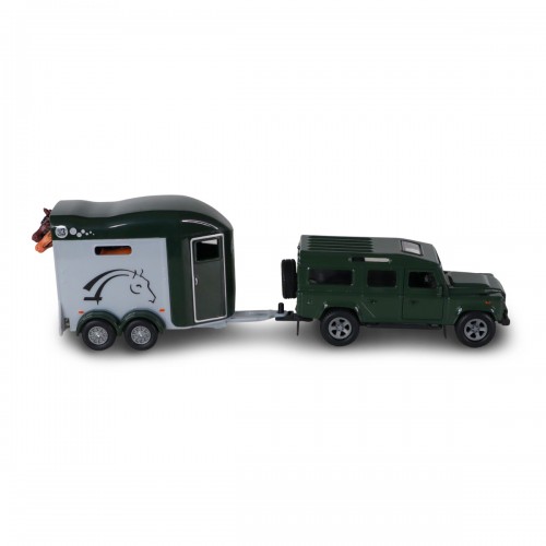 Ігровий набір "Land Rover" з причіпом і фігурками коней №520460.270/КіддіСвіт/