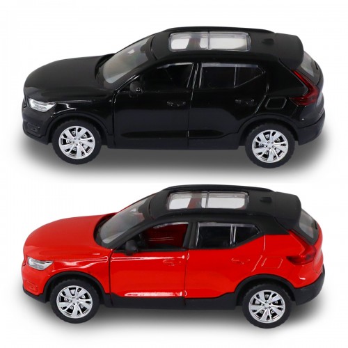 Автомодель "Volvo" XC40 чорний,червоний №250401/КіддіСвіт/