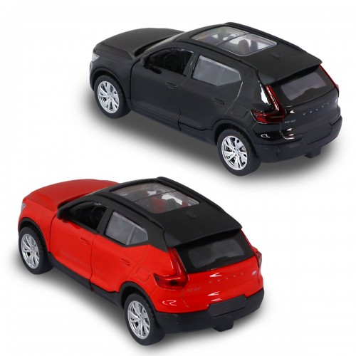 Автомодель "Volvo" XC40 чорний,червоний №250401/КіддіСвіт/