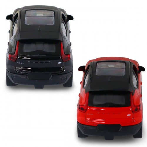 Автомодель "Volvo" XC40 чорний,червоний №250401/КіддіСвіт/