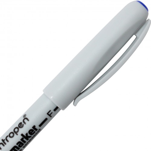 Маркер "Centropen" №2646/03 Non-Permanent OHP 0,6мм синій(10)(200)