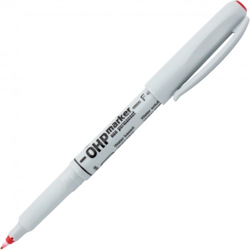 Маркер "Centropen" №2646/02 Non-Permanent OHP 0,6мм червоний(10)(200)