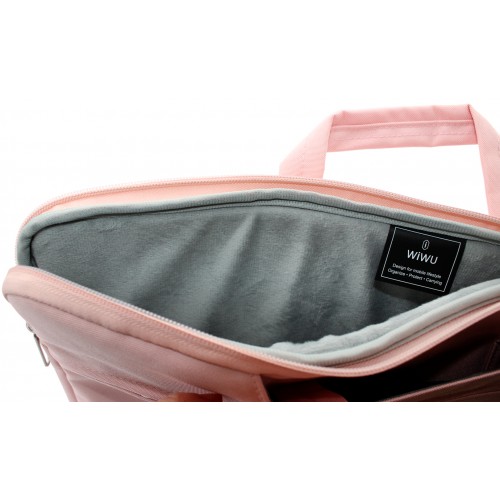 Сумка для ноутбука "WIWU" 15,6 pink/Breidon/