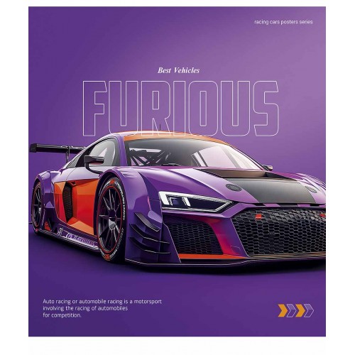 Зошит 60арк. кліт. Школярик УФ-лак №060-3572K