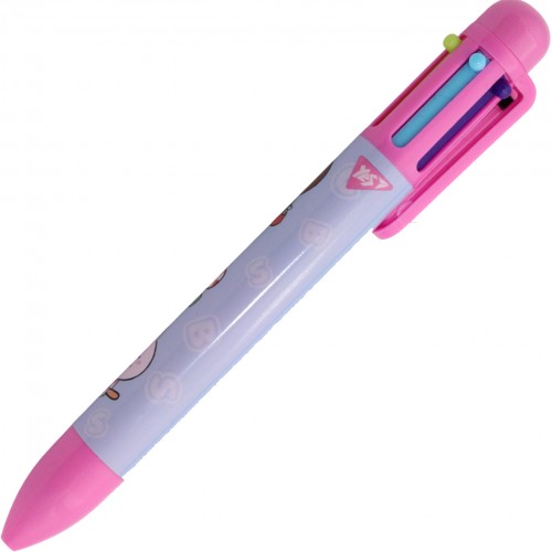 Ручка авт. кульк. "Yes" №412245 Line Friends 0,7мм 6 кольор.(24)