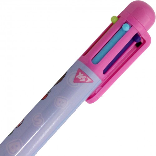 Ручка авт. кульк. "Yes" №412245 Line Friends 0,7мм 6 кольор.(24)