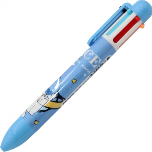 Ручка авт. кульк. "J.Otten" №15215 Aodemei "Space" багатобарвна,6кольор.(40)(480)