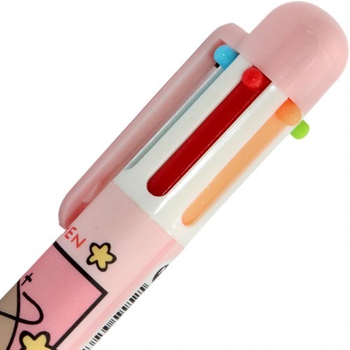 Ручка авт. кульк. "J.Otten" №15153 Aodemei "Girl" 6кольор. 0,7мм(40)(480)