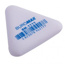 Гумка "Buromax" трикутна біла №BM.1111(42)