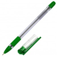 Ручка кульк. масл. "Hiper" №HO-111 Fine Tip 0,7мм зелена(25)