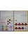 Книжка А5 "Прописи з мотиваційними наліпками: 4-6 Математичні прописи" №НП-3/Рюкзачок/(30)