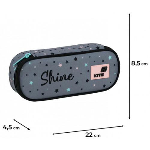Пенал "Kite" Shine 1від. №K26-599-11