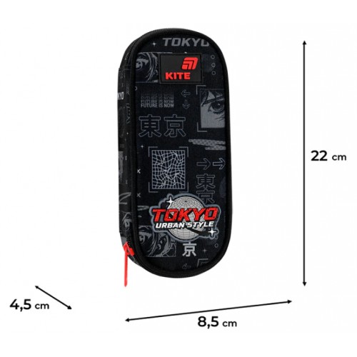 Пенал "Kite" Tokyo 1від. №K26-599-18