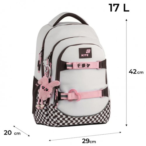 Рюкзак "Kite" Education teens Fancy 2від.,7карм. №K26-727M-2
