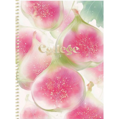 Блокнот пруж. В5 80арк. кліт. "Genius" біл. блок мат. лам. тисн. №B5-SC-080-6146K/Школярик