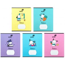 Зошит 12арк. кліт. "Kite" софт тач  + УФ лак об'ємний Pochacco №PC26-232(25)(600)