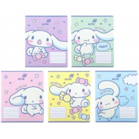 Зошит 12арк. кліт. "Kite" софт тач  + УФ лак Cinnamoroll №CR26-232(25)(600)