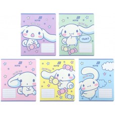 Зошит 12арк. кліт. "Kite" софт тач  + УФ лак Cinnamoroll №CR26-232(25)(600)