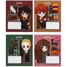Зошит 12арк. кос. лін. "Kite" софт тач  + УФ лак Harry Potter №HP26-235(25)(600)