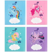 Зошит 12арк. кос. лін. "Kite" фольга + УФ лак Little Pony №LP26-235(25)(600)